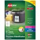 Avery Easy Align(R) Self-Laminating ID Labels, Permanent Adhesive, 3-1/2" x 4-1/2" , 10 Labels (00751) - 3 1/2" Width x 4 1/2" L