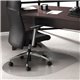 Ultimat Polycarbonate Contoured Chair Mat for Carpets up to 1/2" - 39 x 49" - Clear Contoured Polycarbonate Chair Mat For Carpet