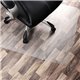Cleartex Unomat Anti-Slip Rectangular Chair Mat Hard Floors and Carpet Tiles - 35" x 47" - Hard Floor, Home, Office - 47" Length