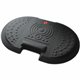 AFS-TEX 4000X Black Active Anti-Fatigue Mat 20" x 30" - 30" Length x 20" Width x 2" Depth x 2" Thickness - Rectangular - Polyest