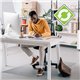 Ecotex Enhanced Polymer Rectangular Chair Mat for Hard Floors - 36" x 48" - Hard Floor - 48" Length x 36" Width x 75 mil Depth x
