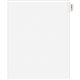 Avery Individual Legal Exhibit Dividers - Avery Style - 1 Printed Tab(s) - Character - U - 8.5" Divider Width x 11" Divider Leng
