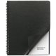 GBC Regency Premium Binding Presentation Covers - 8.5" Height x 11" Width - For Letter 8 1/2" x 11" Sheet - Square - Black - Fau