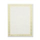 Geographics Premium Gold Foil Border Certificates - 28 lb Basis Weight - 8.5" x 11" - Inkjet, Laser Compatible - Gold with Gold 