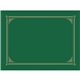 Geographics A4, Letter Recycled Certificate Holder - 8 19/64" x 11 45/64" , 8 1/2" x 11" , 8" x 10" - Green - 30% Recycled - 6 /