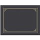 Geographics A4, Letter Recycled Certificate Holder - 8 19/64" x 11 45/64" , 8 1/2" x 11" , 8" x 10" - Metallic Gray - 30% Recycl