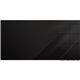 Ghent Magnetic Aria - Horizontal - 72" (6 ft) Width x 48" (4 ft) Height - Black Tempered Glass Surface - Rectangle - Horizontal 
