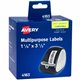Avery Direct Thermal Roll Labels, 1-1/8" x 3-1/2" , White, 350 Multipurpose Labels Per Roll, 2 Rolls (4183) - Avery Thermal Roll