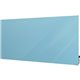 Ghent Harmony Dry Erase Board - 96" (8 ft) Width x 48" (4 ft) Height - Tempered Glass Surface - Blue Back - Square - Magnetic - 