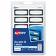 Avery Durable ID Labels, 3/4" x 1-3/4" , Black Border, Writable and Printable Labels, 60 Total (5219) - Avery Durable Labels, 3/