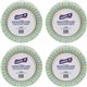 Genuine Joe 10" Printed Paper Plates - 125 / Pack - Disposable - Assorted - 4 / Carton