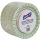 Genuine Joe 7" Printed Paper Plates - Disposable - Assorted - 125 / Pack