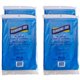 Genuine Joe Plastic Rectangular Table Covers - 108" Length x 54" Width - Plastic - Blue - 24 / Carton