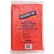 Genuine Joe Plastic Rectangular Table Covers - 108" Length x 54" Width - Plastic - Red - 6 / Pack