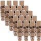Genuine Joe 10 oz Rippled Hot Cups - 25.0 / Pack - 20 / Carton - Brown - Hot Drink, Beverage