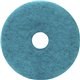 Genuine Joe Burnish Floor Pad - 5/Carton - Round x 17" Diameter - Floor - 1200 rpm to 3000 rpm Speed Supported - Resin, Fiber - 