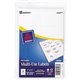 Avery Removable ID Labels - 1" Width x 3/4" Length - Removable Adhesive - Rectangle - Laser, Inkjet - White - 1000 / Pack - Self