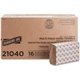 Genuine Joe Multifold Natural Towels - 1 Ply - Multifold - 9.25" x 9.40" - Natural - Paper - Chlorine-free, Interfolded, Embosse