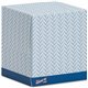 Genuine Joe Cube Box Facial Tissue - 2 Ply - Interfolded - White - Soft, Comfortable, Smooth - For Face, Skin, Home, Office, Bus