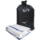 Genuine Joe Slim Jim 23-gallon Can Liners - Medium Size - 23 gal Capacity - 28.50" Width x 43" Length - Low Density - Black - 1/