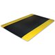 Genuine Joe Safe Step Anti-Fatigue Floor Mats - Warehouse, Factory - 12 ft Length x 36" Width x 0.55" Thickness - Black, Yellow 