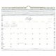 ACCO Leah Bisch Academic Wall Calendar - Medium Size - Academic - Monthly - 12 Month - July 2023 - June 2024 - 1 Month Double Pa