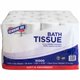 Genuine Joe Solutions Double Capacity Bath Tissue - 2 Ply - 1000 Sheets/Roll - 0.71" Core - White - Virgin Fiber - Embossed, Chl