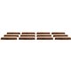 Genuine Joe 24" Push Broomhead - Palmyra Bristle - 24" Overall Length - 12 / Carton