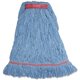 Genuine Joe Narrow Band Large Mophead - Large - Rayon, Cotton, Cotton, Fiber - 1Each