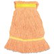 Genuine Joe Narrow Band Small Mophead - Small - Rayon, Cotton, Cotton - 1Each
