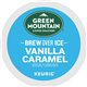 Green Mountain Coffee Roasters K-Cup Brew Over Ice Vanilla Caramel Coffee - Compatible with Keurig Brewer - Medium - 24 / Box