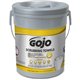 Gojo Scrubbing Towels - 10.50" x 13" - White - Heavy Duty, Non-irritating - For Hand - 72 Per Canister - 1 Each
