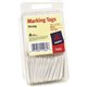 Avery Strung White Marking Tags - 1.75" Length x 1.09" Width - Rectangular - String Fastener - 36 / Carton - Card Stock - White