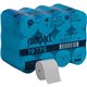 Compact Coreless Recycled Toilet Paper - 2 Ply - 4.05" x 3.85" - 1000 Sheets/Roll - White - Cleaning - For Restroom - 36 / Carto