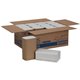 Pacific Blue Basic S-Fold Recycled Paper Towels - 9.25" x 10.25" - White - For Washroom - 4000 Per Carton - 16 / Carton