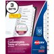Avery Ready Index Classic Tab Binder Dividers - 288 x Divider(s) - 288 Tab(s) - 1-12 - 12 Tab(s)/Set - 8.5" Divider Width x 11" 