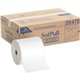 SofPull Mechanical Recycled Paper Towel Rolls - 1 Ply - 7.87" x 1000 ft - 7.80" Roll Diameter - White - Soft, Absorbent - For He