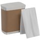 Dixie Basic Tall-Fold Napkin Dispenser Refill by GP Pro - 1 Ply - 7" x 13.50" - White - 250 Per Bundle - 40 / Carton