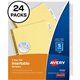 Avery Big Tab Insertable Dividers - 120 x Divider(s) - 5 Tab(s) - 5 - 5 Tab(s)/Set - 8.5" Divider Width x 11" Divider Length - L