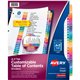 Avery Ready Index A-Z Table of Contents Dividers - 26 x Divider(s) - A-Z - 26 Tab(s)/Set - 8.5" Divider Width x 11" Divider Leng