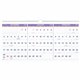 At-A-Glance 3-Month Horizontal Wall Calendar - Large Size - Monthly - 15 Month - December 2023 - February 2025 - 3 Month Single 