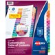 Avery Ready Index Custom TOC Binder Dividers - 15 x Divider(s) - 1-15 - 15 Tab(s)/Set - 8.5" Divider Width x 11" Divider Length 