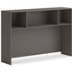 HON Mod Slate Teak Laminate Desk Component - 60" x 14"39.3" - Finish: Gray, Slate Teak Laminate