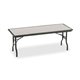 Iceberg IndestrucTable Folding Table - For - Table TopRectangle Top - 1500 lb Capacity - 30" Table Top Length x 72" Table Top Wi
