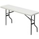 Iceberg IndestrucTable TOO 1200 Series Folding Table - For - Table TopRectangle Top - 250 lb Capacity - 72" Table Top Length x 1