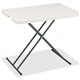 Iceberg IndestrucTable TOO 1200 Series Adjustable Personal Folding Table - For - Table TopRectangle Top - 25 lb Capacity - Adjus