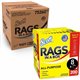 Scott Rags In A Box - 13" Length x 10" Width - 200 / Box - 8 / Carton - Soft, Strong, Lint-free, Absorbent - White