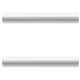 Lorell Laminate Drawer Modern Pulls - Modern - 5.9" Width x 0.6" Depth x 1.1" Height - Aluminum Alloy - Silver