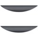 Lorell Laminate Drawer Traditional Pulls - Traditional - 6.4" Width x 1.1" Depth x 0.6" Height - Aluminum Alloy - Black