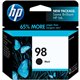 HP 98 (C9364WN) Original Inkjet Ink Cartridge - Black - 1 Each - 400 Pages